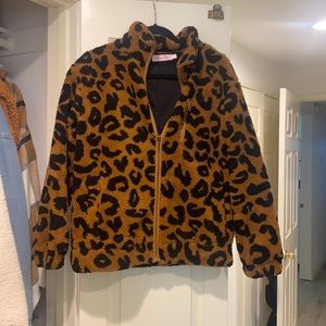 Pink Lily teddy Jacket